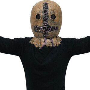 Grotesque Scarecrow Full Head Mask Halloween Costume Decoration Prop